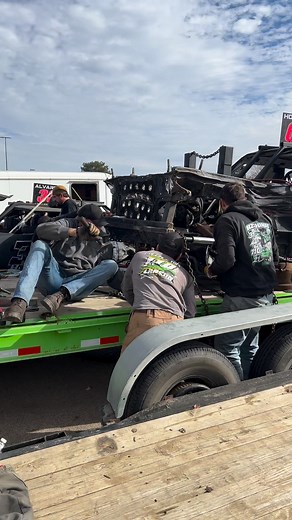 19K views · 249 reactions | Team PB’S Playhouse had a battle last night. The crew worked all night and day. “A lot of hard work and effort goes into this sport. We do what we can to put on a show for the fans”. | Smash It Demolition Derby | Facebook