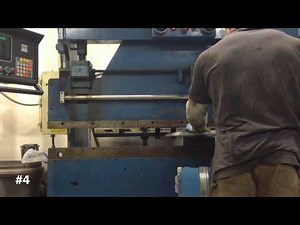 Dimple Die in Press Brake - Skid Plate Build | #Metalworking, #CustomFabrication