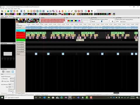 Adding Additional Lyric tracks in Xlights