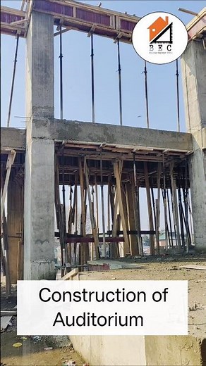 Construction of Auditorium Hall