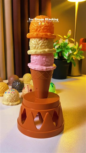 Ice Cream Stacking Game for Kids: A Fun Toy Experience