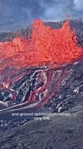 Massive eruption Kilauea volcano Giant lava fountain, Destroys Webcam