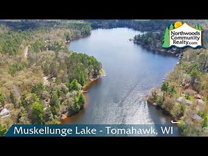 Muskellunge Lake Aerial View