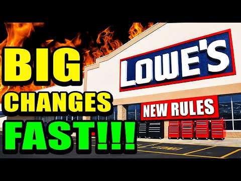 Lowe’s Is Changing Fast — Bigger Than Anyone Expected!