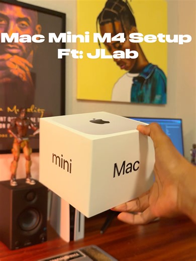 Unboxing My New M4 Mac Mini and JLab Gear