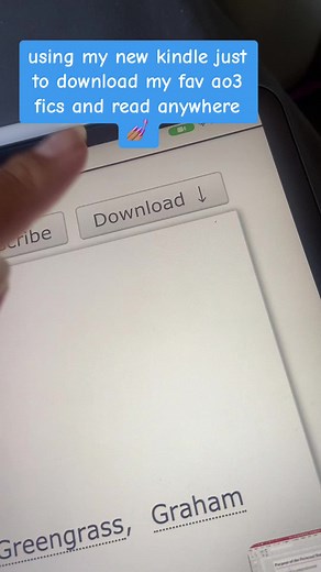 quick and easy tutorial on how to download ao3 fics to your kindle???? #dramione #archiveofourown #ao3 #fanfic #fanfiction #kindle #manacled #howto #booktok #books
