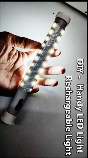 How To Build A Rechargeable 4v Led Light With A 5v Micro USB Charger #power_gen #ledlights