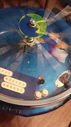 Guitar Wheels In Motion by Chuck Riggs