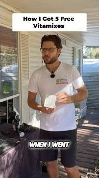 From Market Hustle to 5 FREE Vitamixes: My Resourceful Journey with Moringa #shorts