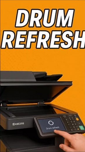 🧽 Fix Faded Prints with Drum Refresh – Kyocera Guide! 📄#repair #kyocerataskalfa #copier
