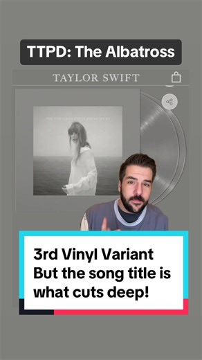 Taylor Swift's Tortured Poets: The Albatross Vinyl Variant