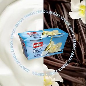 Impegni della settimana? Solo uno, con Müller Yogurt Zero% grassi Vaniglia naturale! 💙 Delicato e cremoso da assaporare, ma senza grassi. L’appuntamento di gusto a cui non si può dire di no. 🤭 #MüllerYogurt #Vaniglia #ZeroGrassi | Müller Italia
