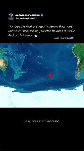 The Point Closer to Space Than to Land
