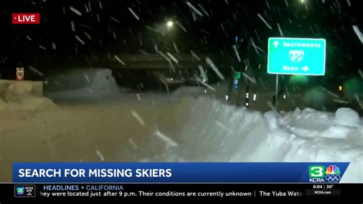 California snowstorm | 9 skiers still missing, all Sierra highways remain closed | 6 a.m. February 18, 2026
