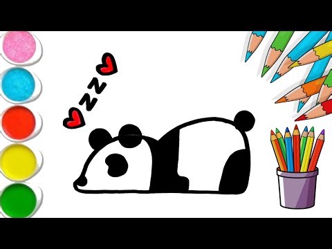 How to Draw Cute Panda Step by Step | Easy Pencil Drawing for Beginners | Panda Art Tutorial