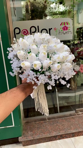 1.9K views · 17 reactions | Bride bouquet ‍♀️ | Poplar Flowers | Facebook