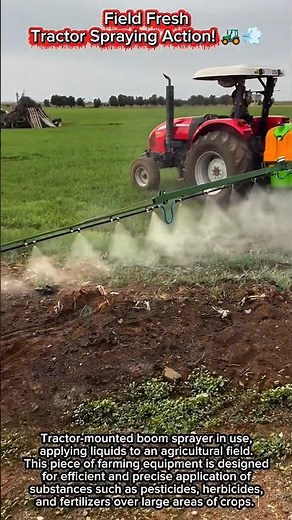 Field Fresh | Tractor Spraying Action! 🚜💨