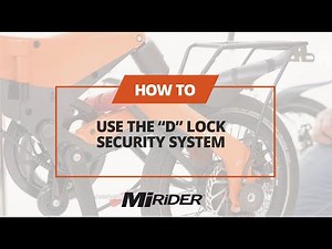 Using the Abus D Lock Security System