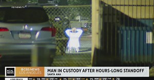 Hours-long standoff ends with suspect arrest in Santa Ana