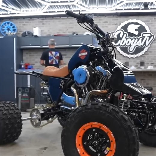 We Made a Harley Davidson Four Wheeler! | CboysTV