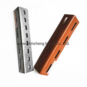 [Hot Item] Powder Coated Slotted Steel Angle Bar