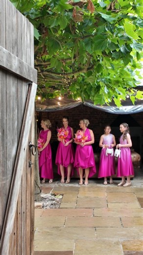1.4K views · 11 comments | These custom dresses our 2025 bride Mel had made were just as fun and vibrant as the girls wearing them! 2026 brides - what colours are you choosing? We can't wait to see!  #riverlands #yorkshirebarnwedding #bridesmaid #bridesmaiddresses | Riverlands | Facebook