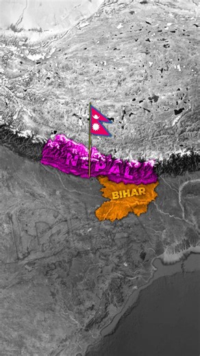 Geography of Nepal and Bihar #geopolitics #bihar #nepal