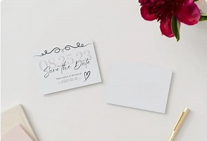 Digital or Printable Save the Date Wedding Card - Etsy