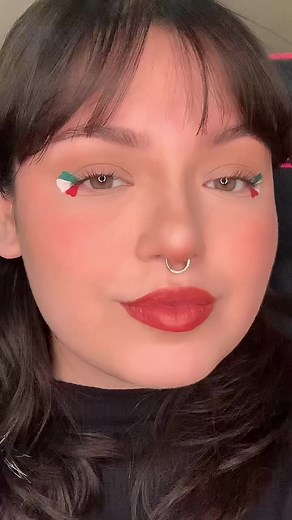 Maquillaje 15 de septiembre Tricolor Tutorial