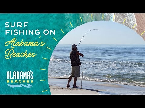 Surf Fishing in Gulf Shores, Alabama | Catch Whiting with Bama Beach Bum