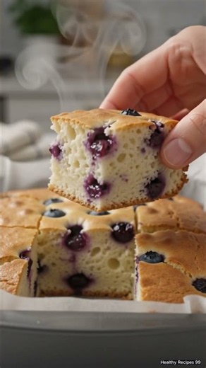 The Ultimate Flourless Blueberry Banana Cake!