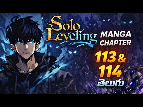 Solo leveling manga chapter 113&114 explanation in Telugu #manga #explanation #telugu #sololeveling