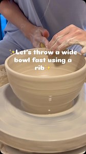 28K views · 480 reactions | Throwing a wide bowl with around 1.2 kilos maybe! Can’t remember exactly  but I love using these kidneys because they make it so much easier to get a beautiful bowl shape! And quickly 李 I hope to make it into a yarn bowl- but maybe it should have been bigger- this is 19cm wide! • • • #pottery #ceramics #handmade #instapottery #clay #wheelthrown #potteryofinstagram #stoneware #bowl #mudtools | Pilla Ceramics | Facebook