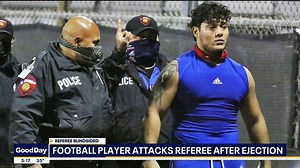 Whoa. Last night a high school football player in South Texas was ejected from a game, then attacked the referee. Edinburg Senior Defensive Lineman Emmanuel Duron will likely face some serious consequences... | Shannon Murray