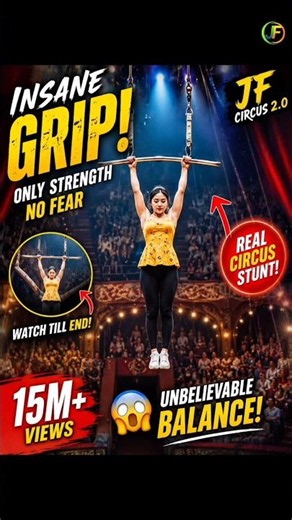 Unbelievable Aerial Grip Performance 😱 Must Watch! | JF Circus 2.0