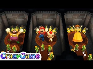 Mario Party 9 - All Survival Minigames Gameplay