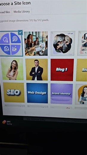 How to upload favicon in WordPress website #WordPress #webdesigning
