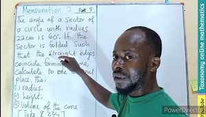 Unraveling the Mysteries of Cones: Discover how to calculate the radius, height, and volume of a cone crafted from a sector. Dive into geometry with our step-by-step guide! #algebra #geometry #21stdigiskillz #SPSCAmbassador #highlights #followers | Taxonomy online mathematics