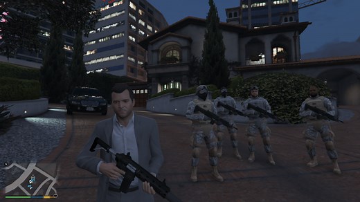 Personal Army (Active bodyguards squads and teams) [.NET] V2.5 – GTA 5 mod