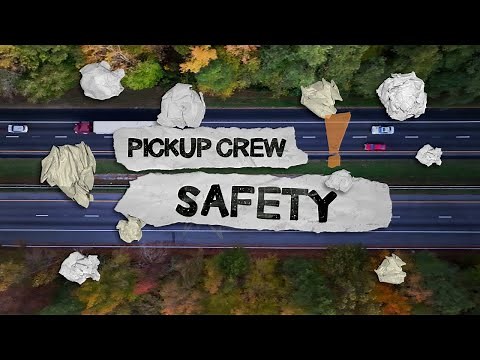 MDOT SHA Adopt-A-Highway Pickup Crew Safety Video