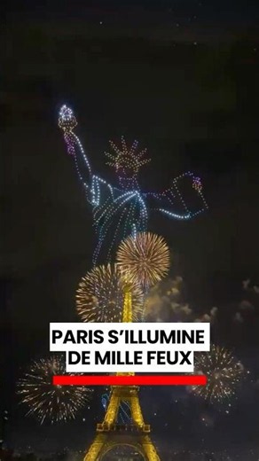 🌟 Paris sous un ciel de lumières