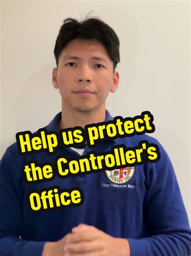 Make your voice heard. Show up to the Charter Reform meeting tomorrow at City Hall at 4pm and tell them you want to empower the Controller’s office, not destroy it. If you can’t show up, call in on Zoom. And send them an email. We made it easy! Go to lacontroller.org City Hall needs more transparency and accountability, not less. #losangeles #kennethmejia #kennethmejiala