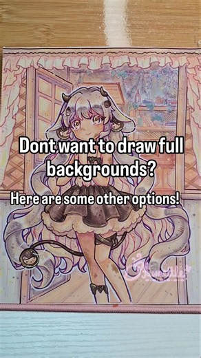 Easy background ideas for your art! 💕 #art #drawing #artist #fyp #ideas #artideas #drawingideas