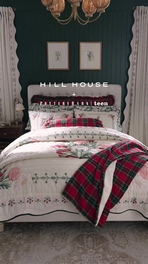 Make it a cozy, chic and very merry @hillhouse holiday 🌲❤️💚 #lovemypbteen