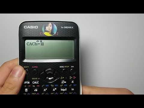 Cách Reset máy tính Casio Fx 580VNx
