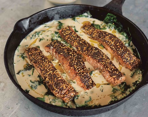 Za’atar Salmon & Tahini From Ottolenghi Test Kitchen