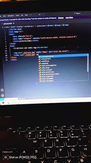 Image and video tag #coding #css #html #webdevelopment #coding #smartcoding #code