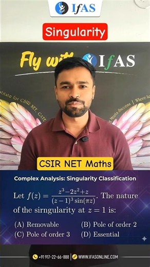 Singularity | Complex Analysis | CSIR NET Maths 