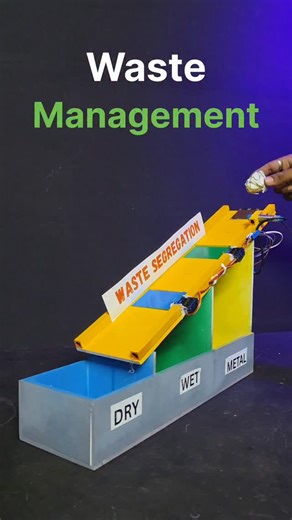 Devam Project on Instagram: "Waste Management working model"