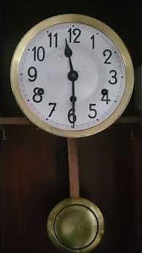 Carl Werner Uhrenfabrik Villingen Germany Westminster chime wall clock